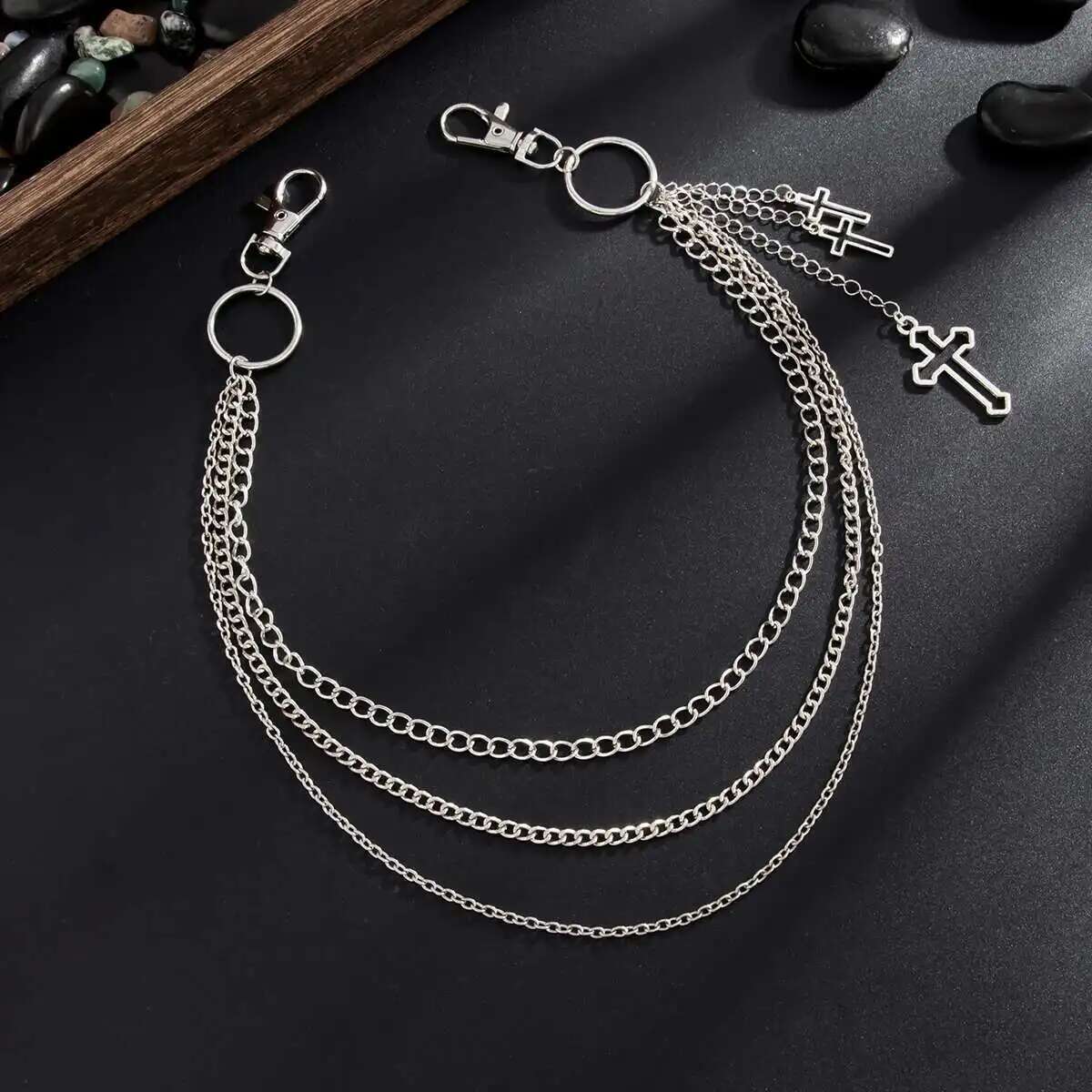 Ingemark Trendy Creative Cross - Body Jewelry For Men ulasan dan harga