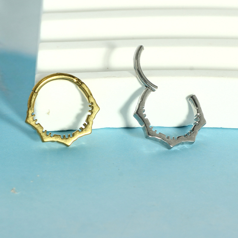 Nose Hoop Earrings Metal Nose  - Body Jewelry Earrings ulasan dan harga