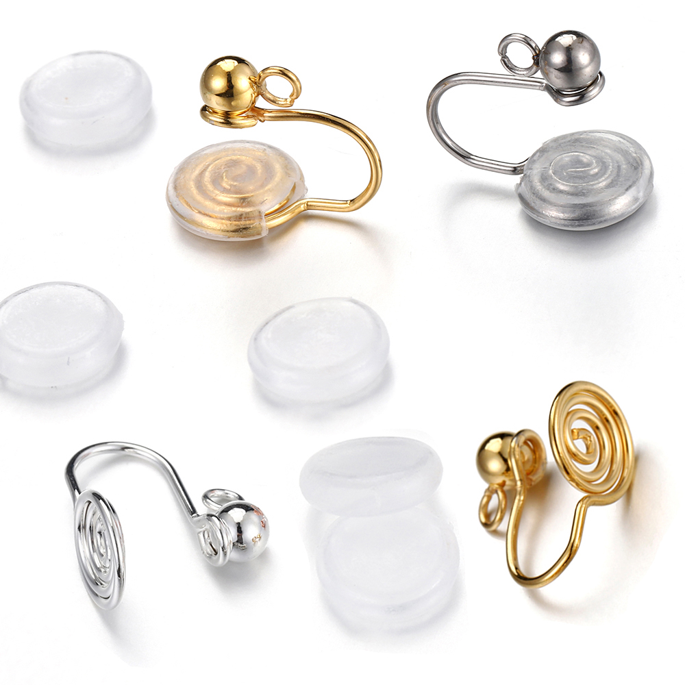 10pcs Stainless Steel Ear Clip - Body Jewelry Ear ulasan dan harga