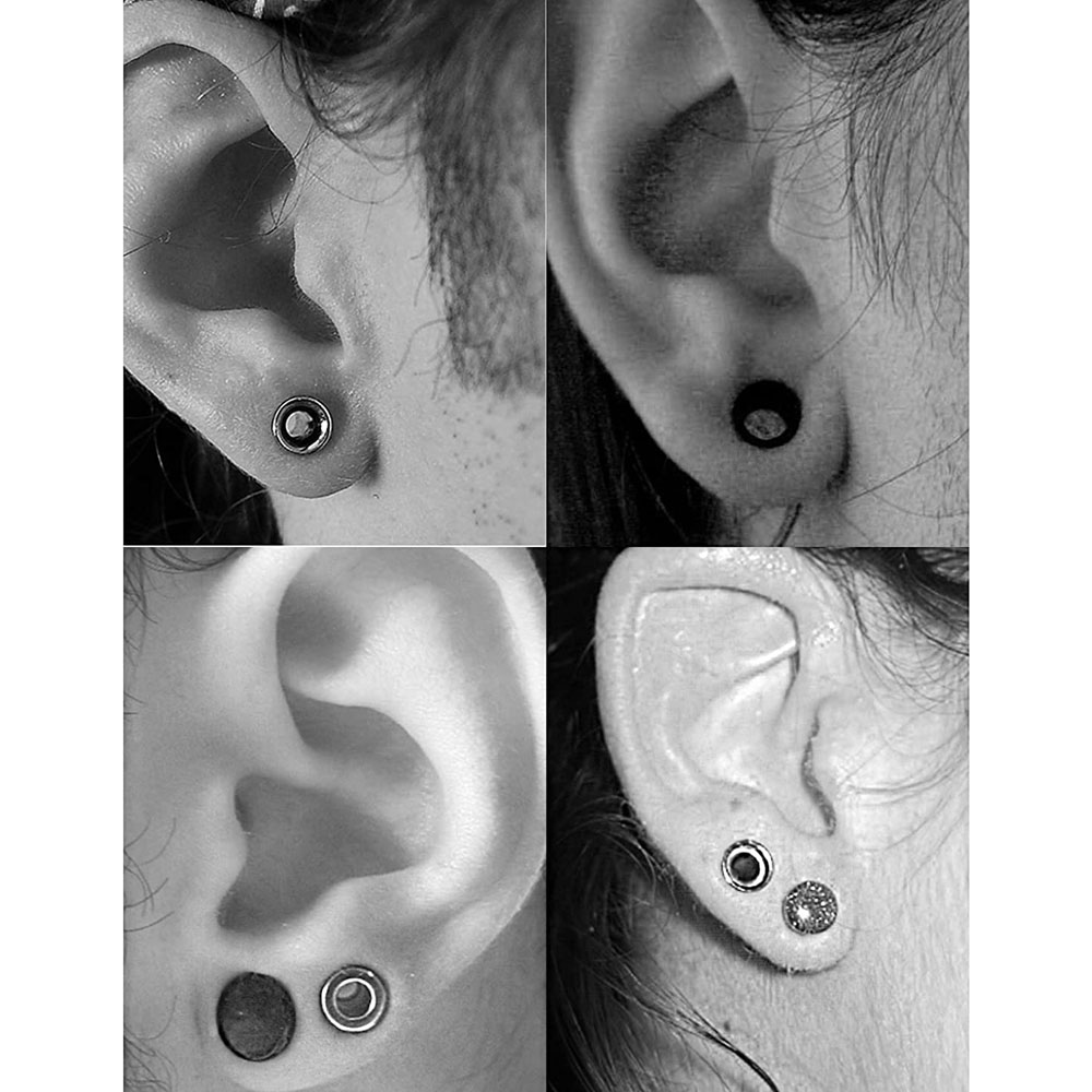 1Pair G23 Titanium Single Flar - Body Jewelry Ear Plugs ulasan dan harga