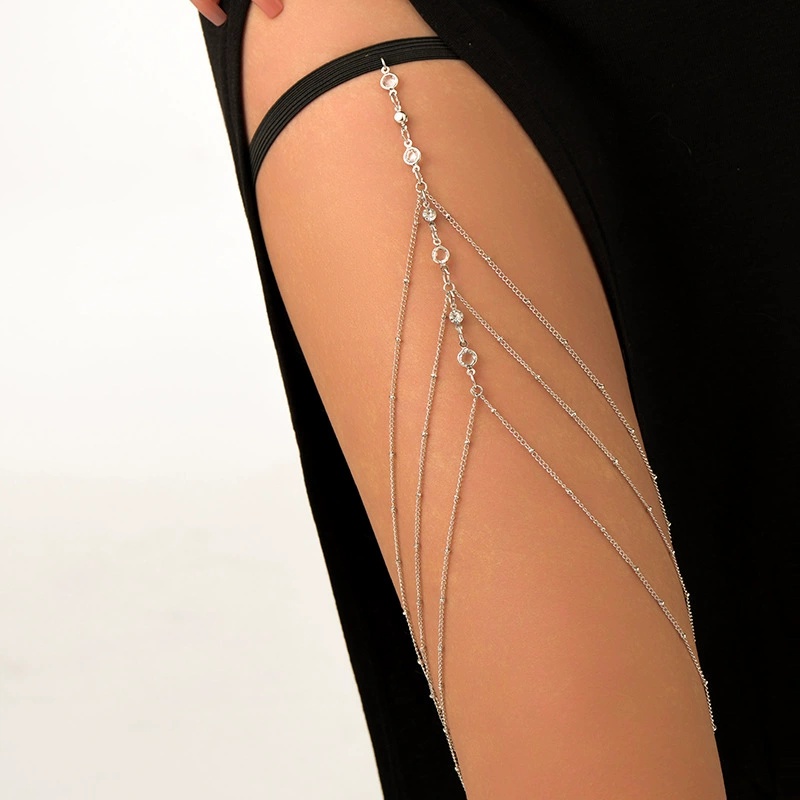 2025 New Women Bohemian Thigh  - Body Jewelry Leg Chain ulasan dan harga