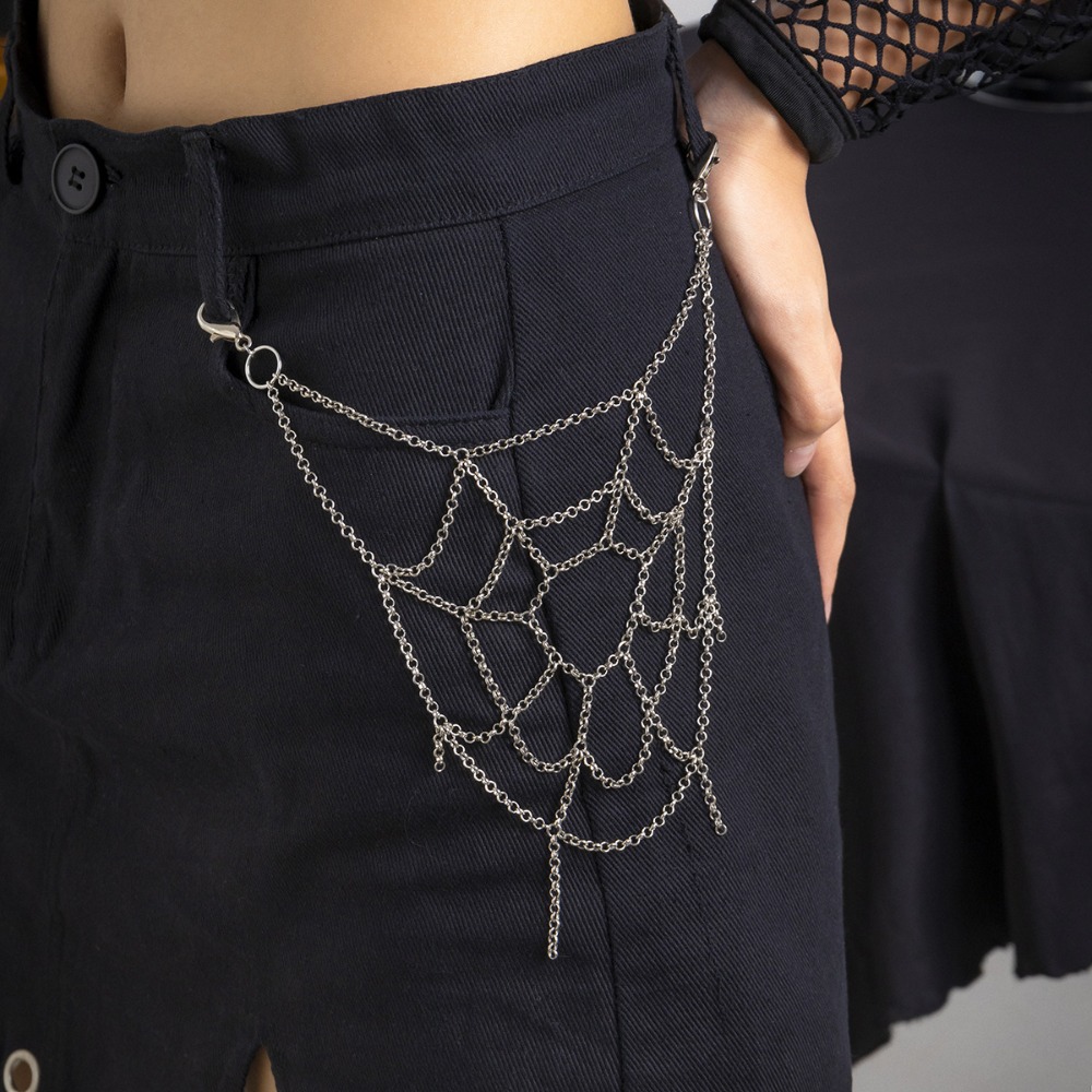 Gothic Punk Sliver Color Spide - Body Jewelry For Men ulasan dan harga