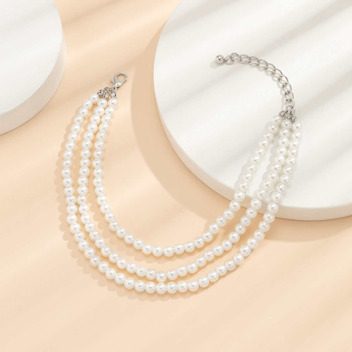 Bohemian Imitation Pearl Ankle - Body Jewelry Leg Chain ulasan dan harga
