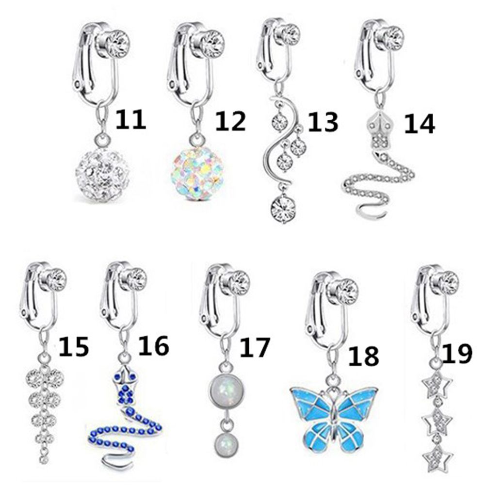 Accessories Clip On Earrings C - Body Jewelry Earrings ulasan dan harga
