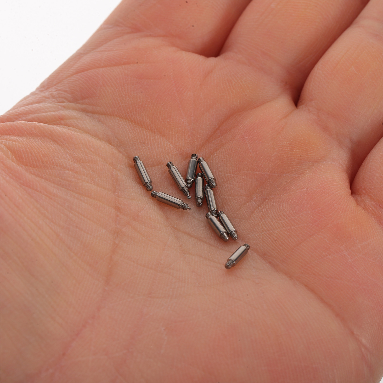 10Pcs Titanium Ear Bridge Pier - Body Jewelry For Sensitive Skin ulasan dan harga