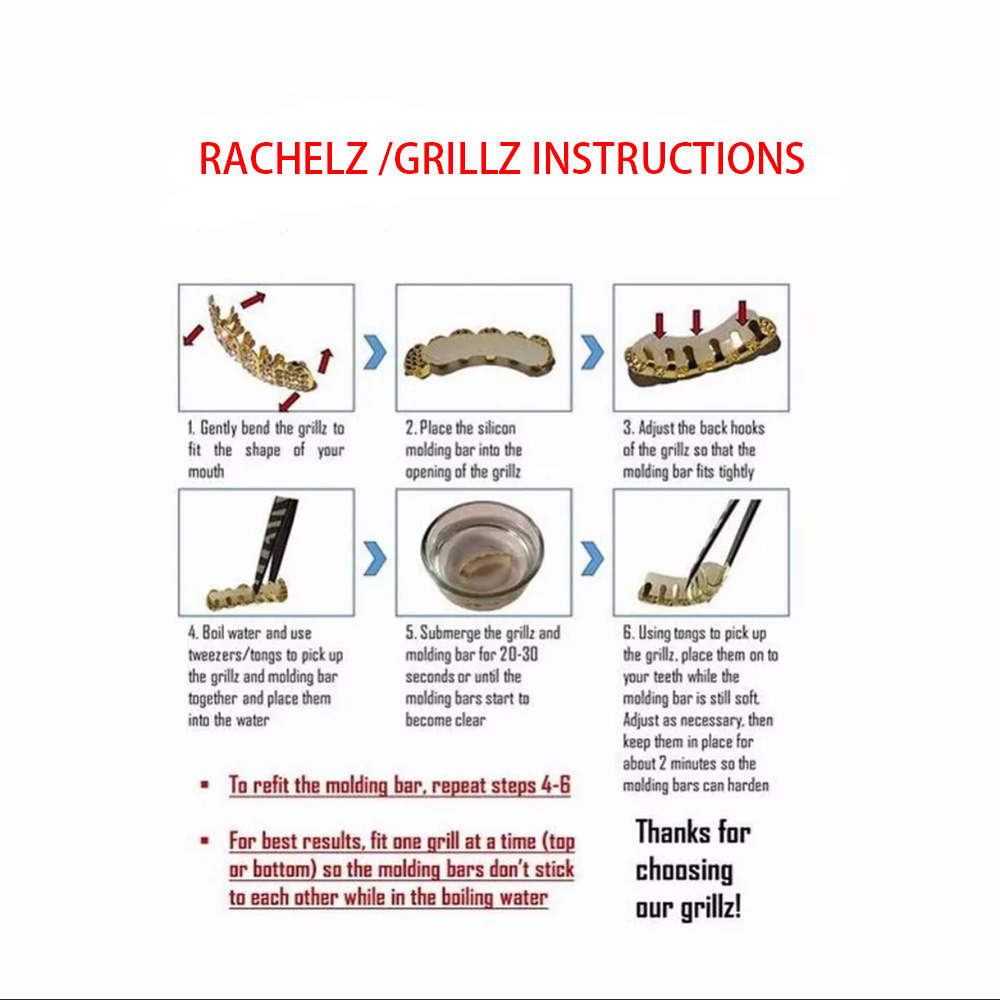 RACHELZ Hip Hop 10/10 Iced Out - Body Jewelry For Men ulasan dan harga