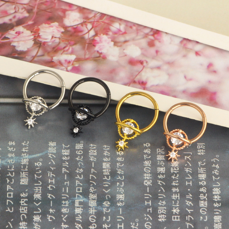 Septum Rings Planet Jewelry Su - Body Jewelry Earrings ulasan dan harga