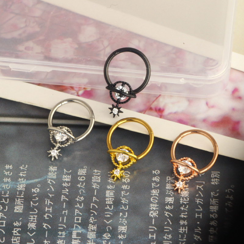 Septum Rings Planet Jewelry Su - Body Jewelry Earrings ulasan dan harga