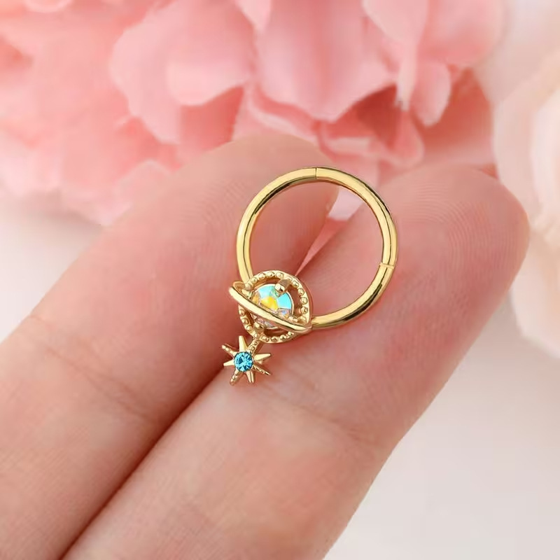 Septum Rings Planet Jewelry Su - Body Jewelry Earrings ulasan dan harga