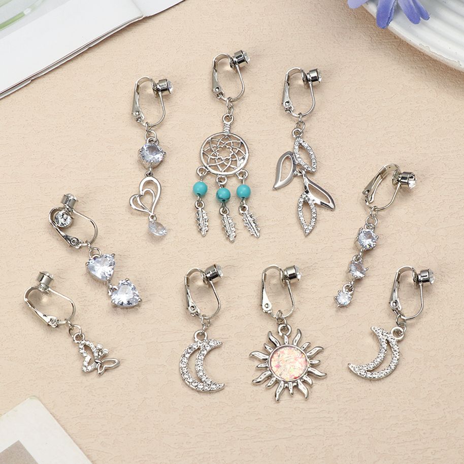Faux Fake Belly Star Fake Bell - Body Jewelry Earrings ulasan dan harga