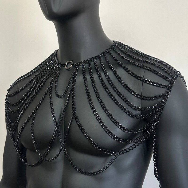 Body Chain for Men Jewelry Lan - Body Jewelry For Men ulasan dan harga