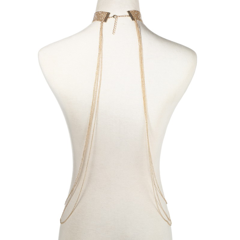 Gold Color Body Chain Women  R - Body Jewelry For Sale ulasan dan harga