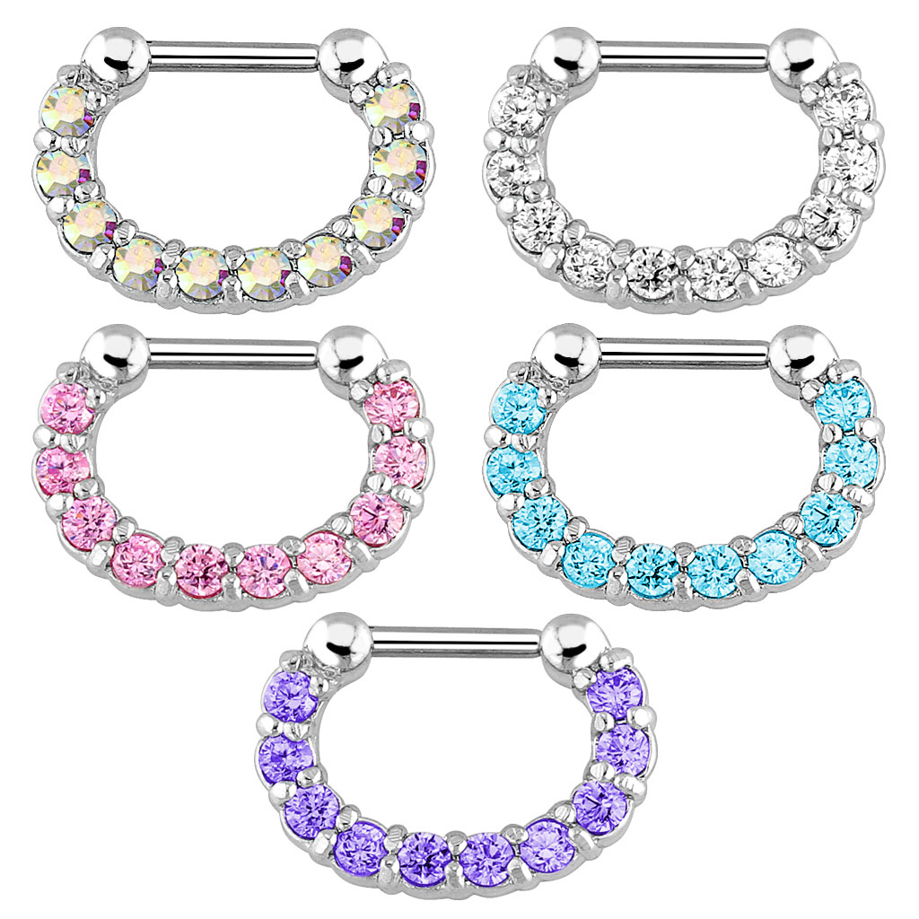 1pcs Hoop Clip On Nose Septum  - Body Jewelry Earrings ulasan dan harga