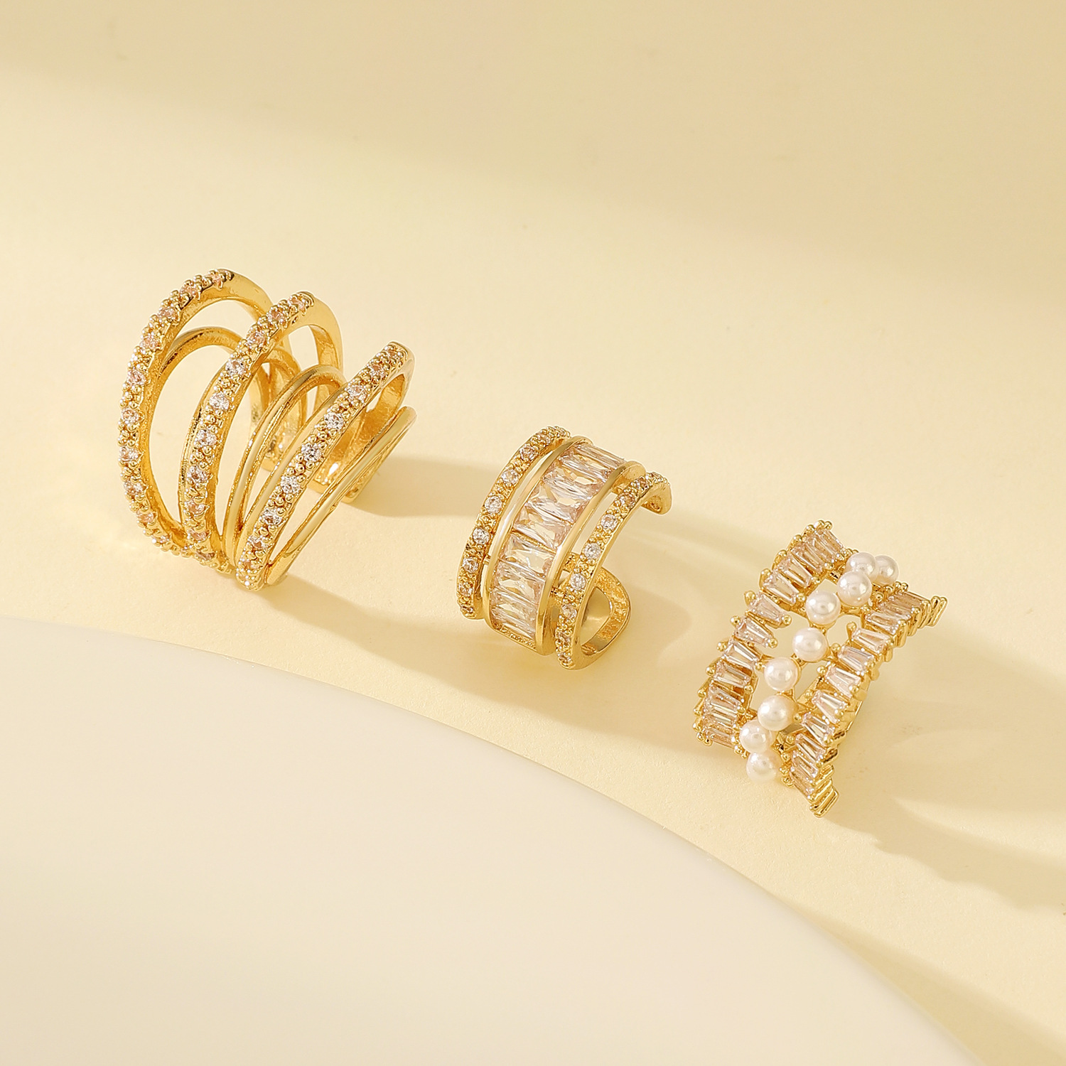 Korean Fashion Zircon Ear Clip - Body Jewelry Ear ulasan dan harga