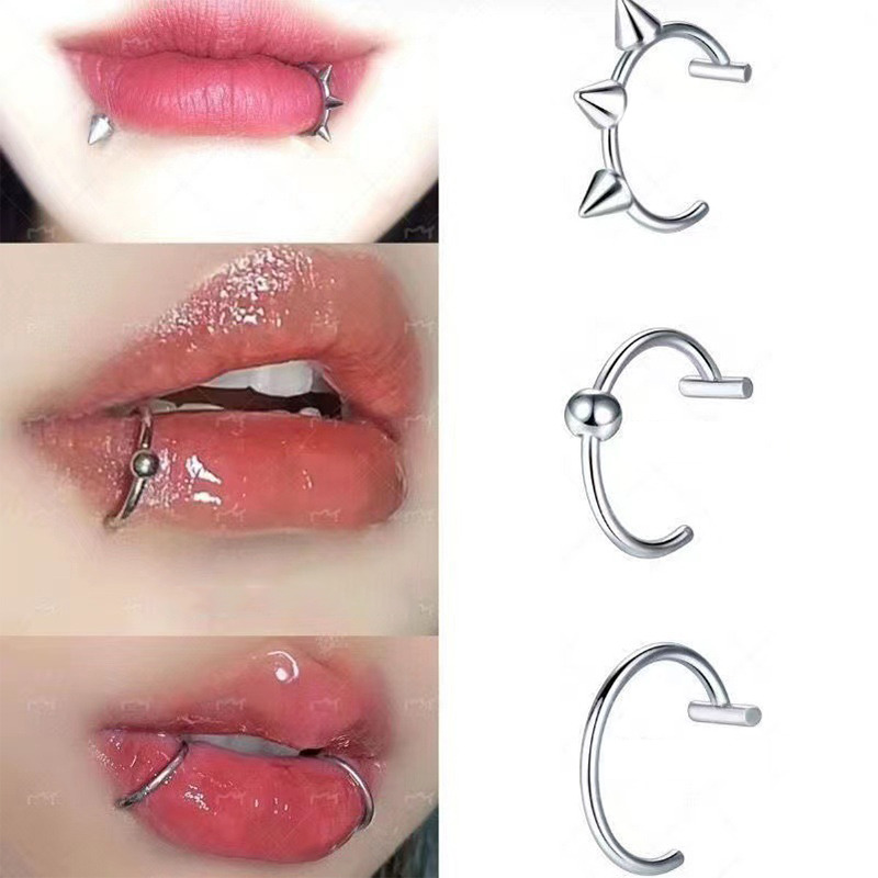 1Pc Stainless Steel Fake Nose  - Body Jewelry Earrings ulasan dan harga