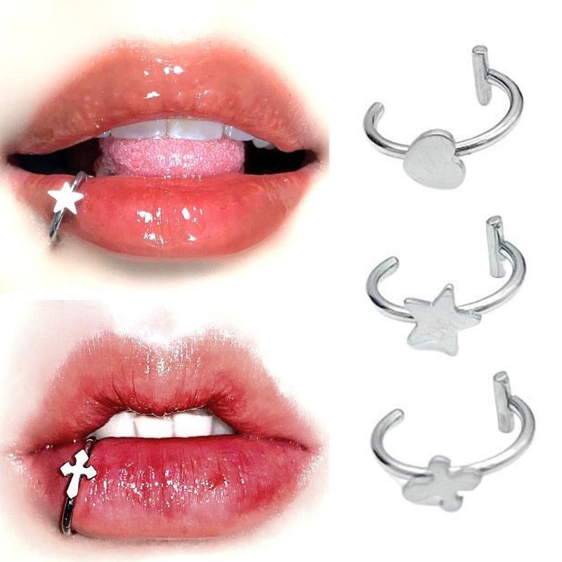 1Pc Stainless Steel Fake Nose  - Body Jewelry Earrings ulasan dan harga