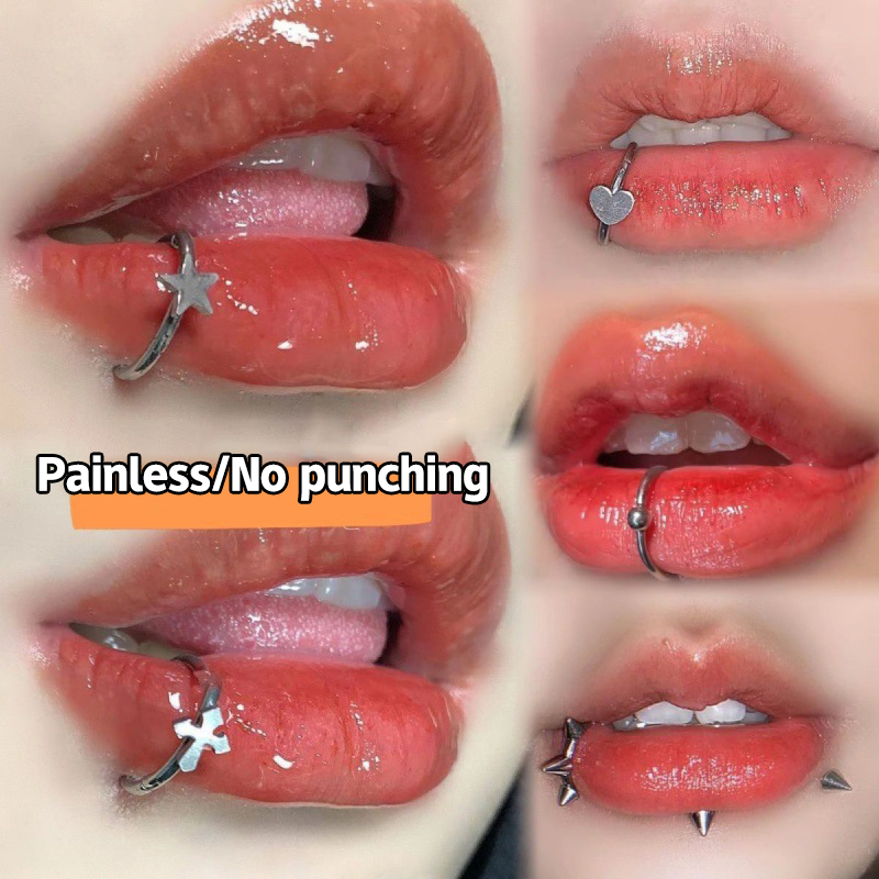 1Pc Stainless Steel Fake Nose  - Body Jewelry Earrings ulasan dan harga