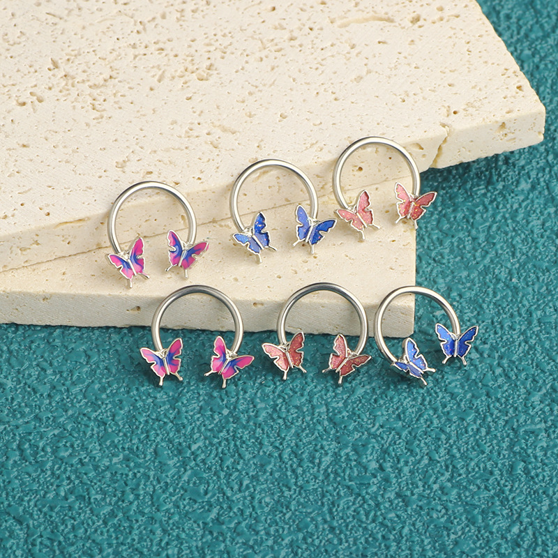 16G Septum Ring Daith Piercing - Body Jewelry Earrings ulasan dan harga
