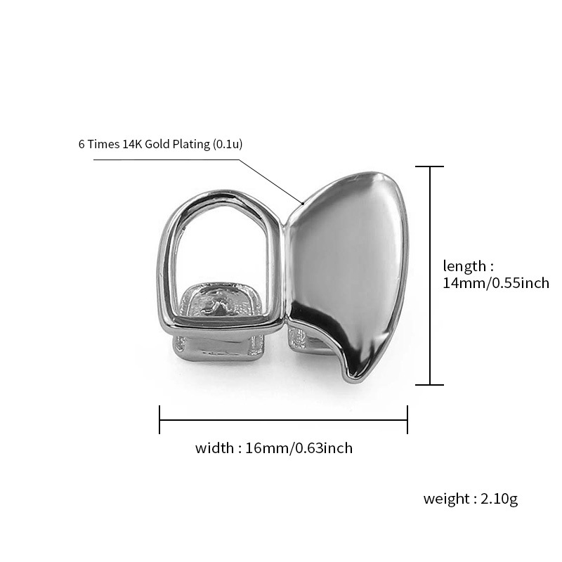 YOUNGX Hip Hop Double Hollow G - Body Jewelry For Men ulasan dan harga