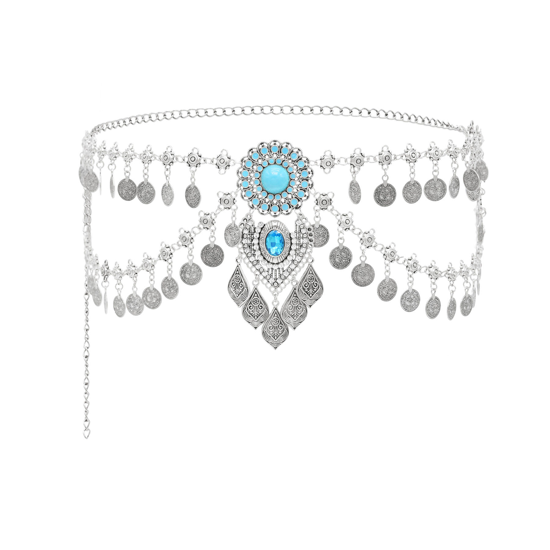 New Bohemian Coin Tassels Faux - Body Jewelry For Sale ulasan dan harga