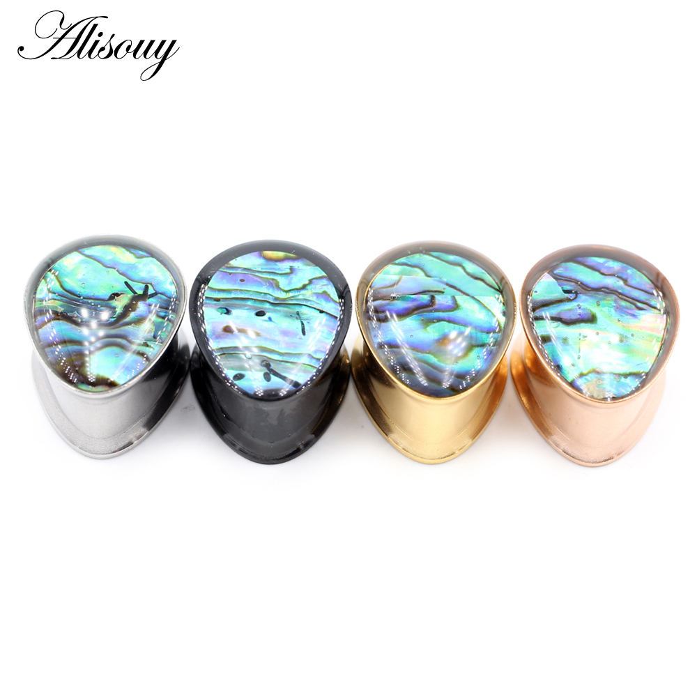 Alisouy 1pc 8-25mm Stainless S - Body Jewelry Ear Plugs ulasan dan harga