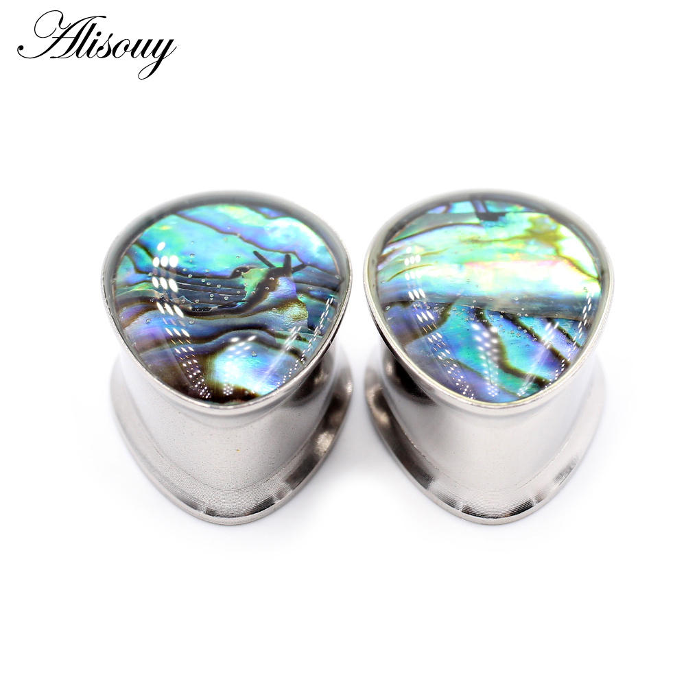 Alisouy 1pc 8-25mm Stainless S - Body Jewelry Ear Plugs ulasan dan harga