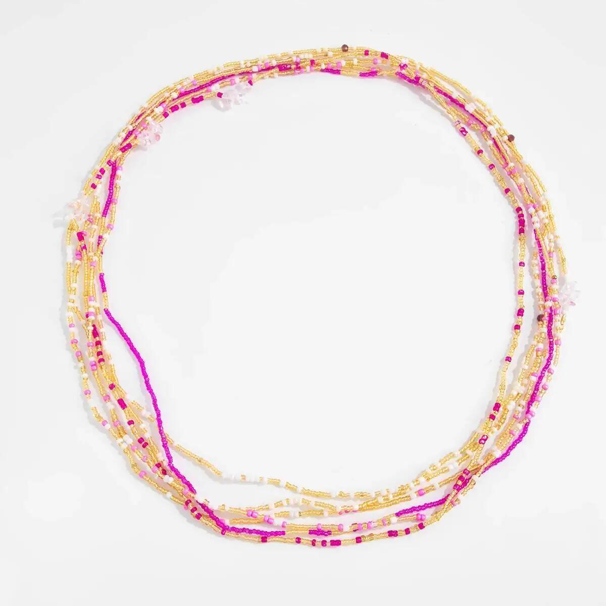 SHIXIN 6Pcs/Set Boho Colorful  - Body Jewelry Chains ulasan dan harga