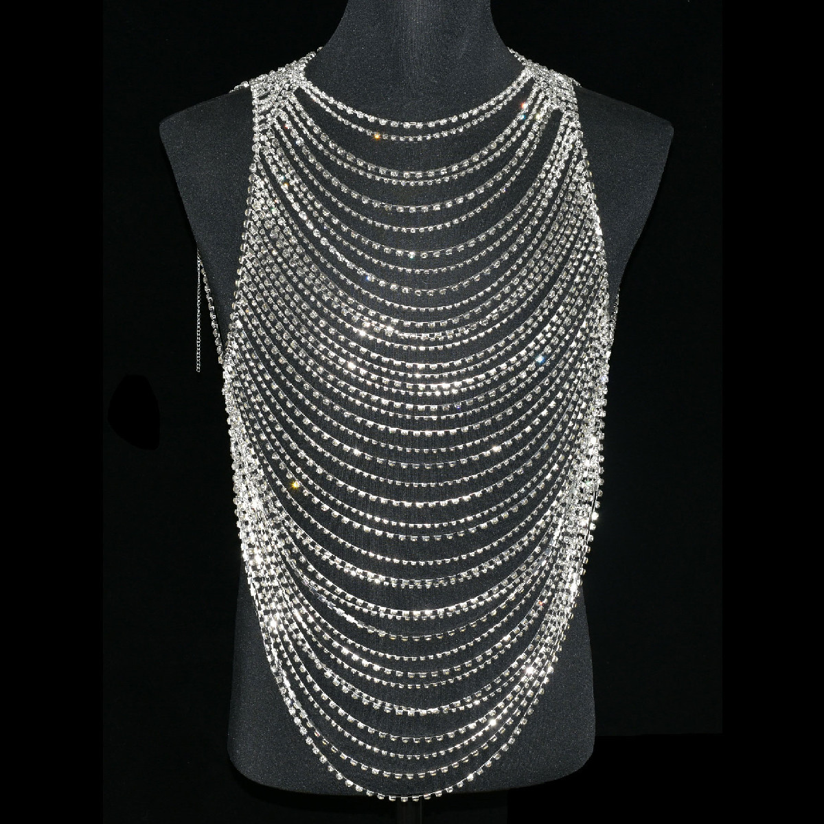 Fashion Luxurious Bling Men Wo - Body Jewelry For Men ulasan dan harga