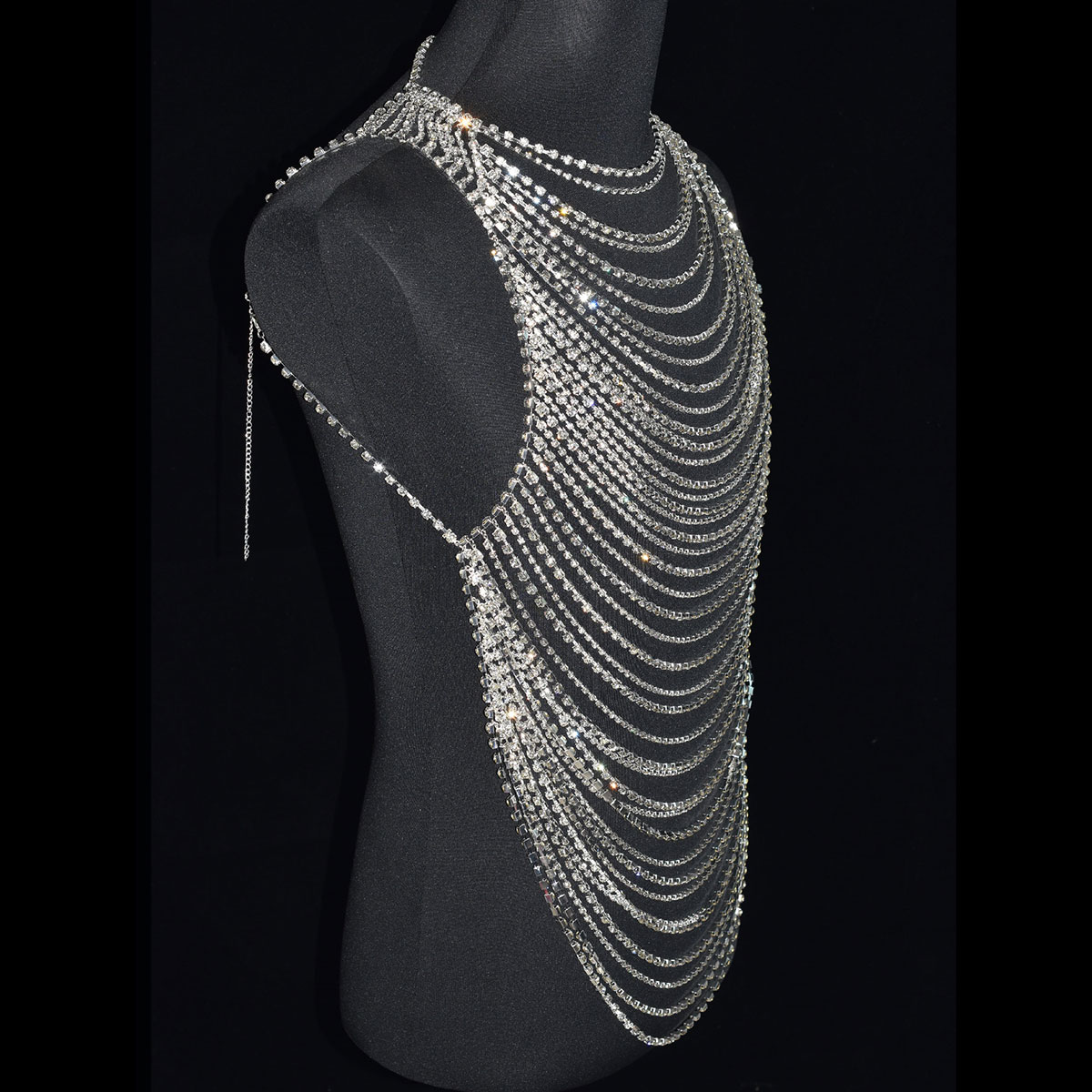 Fashion Luxurious Bling Men Wo - Body Jewelry For Men ulasan dan harga