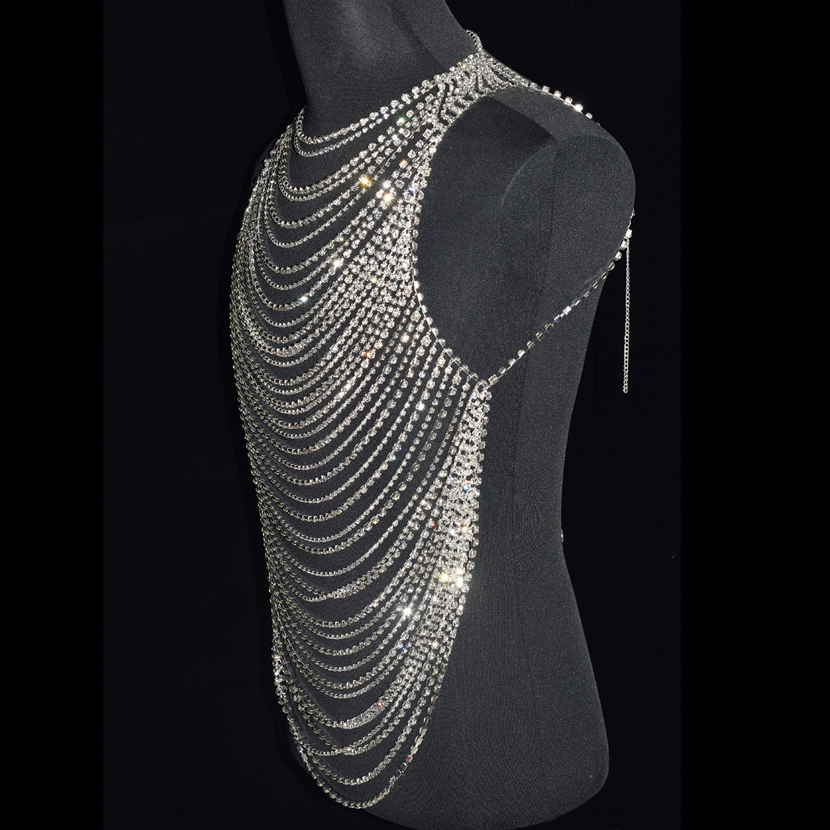Fashion Luxurious Bling Men Wo - Body Jewelry For Men ulasan dan harga
